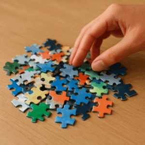 Contact us for more information on Jigsaw puzzle Pieces crafts.