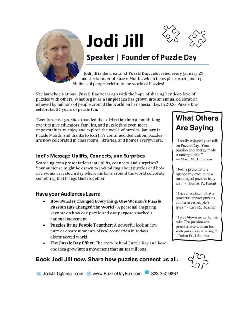 Jodi Jill Speaking sheet